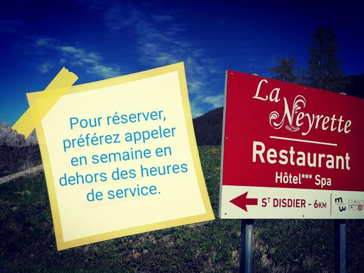 La Neyrette Hotel Saint-Disdier-en-Devoluy Exterior photo